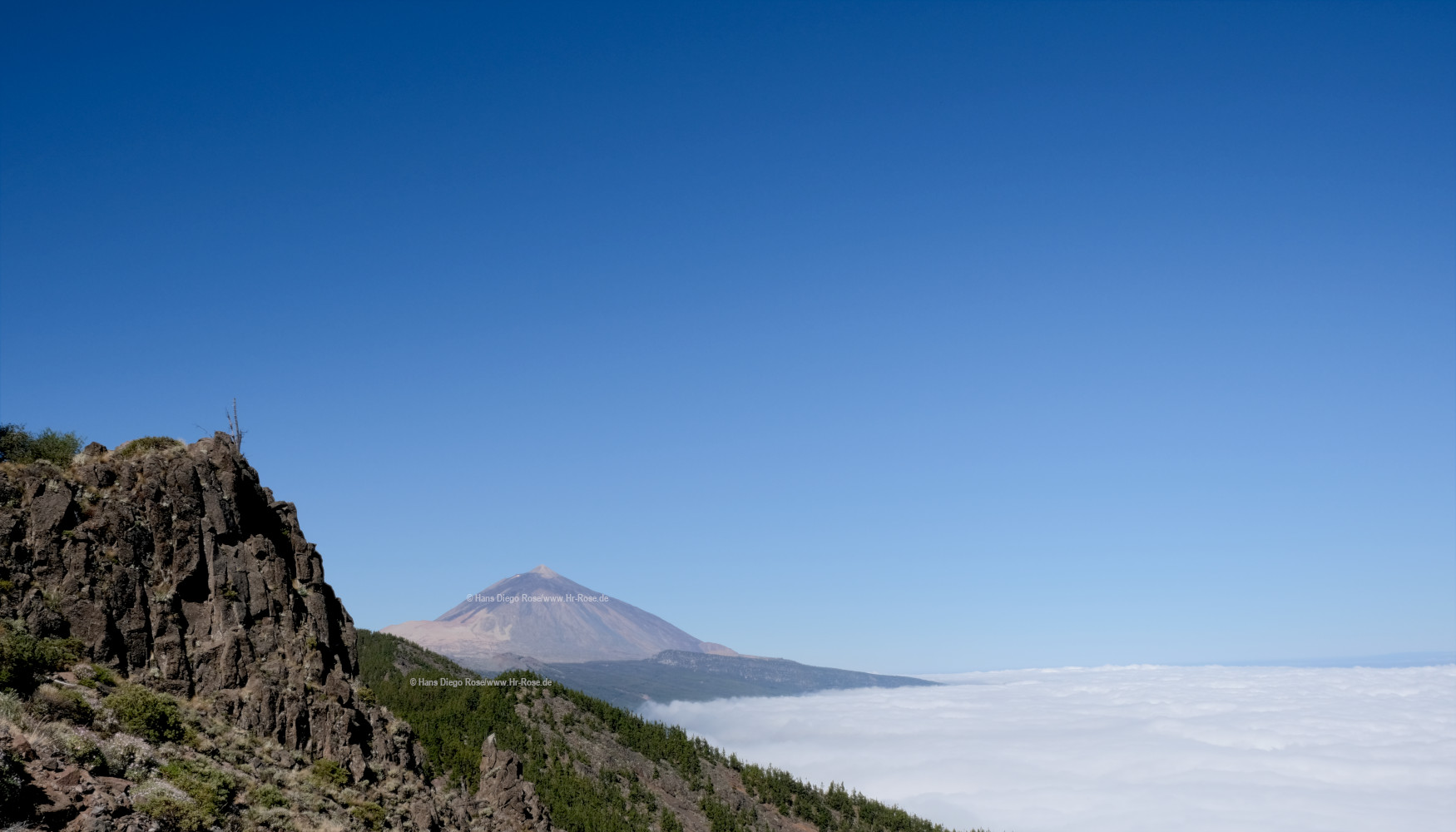 Blick zum Vulkan Teide, Teneriffa Blick zum Vulkan Teide, Teneriffa